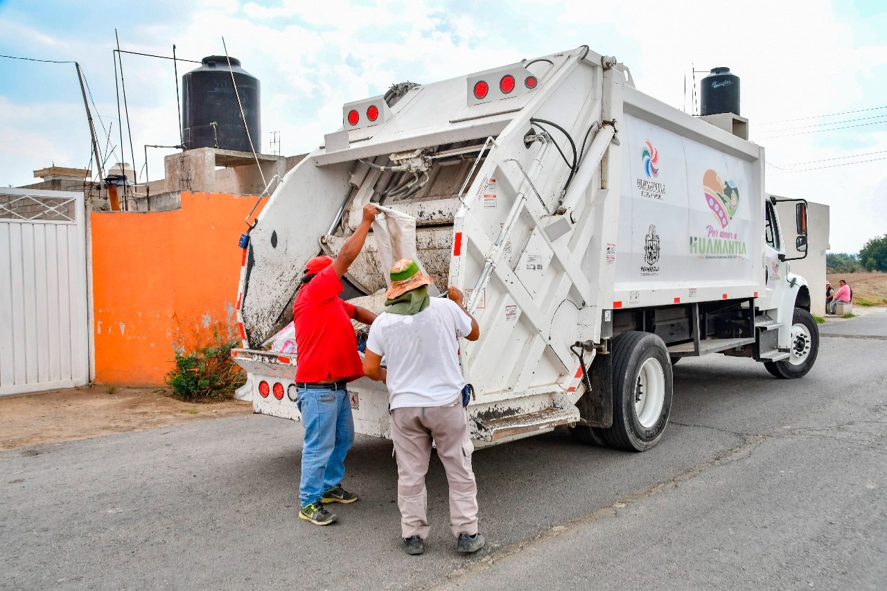Suspende servicios municipales de Huamantla recolección de basura hasta nuevo aviso